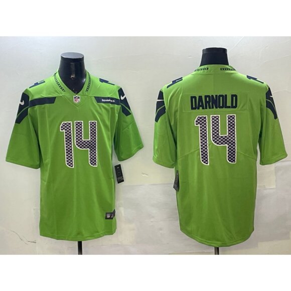 Mens Youths Kids Womens Sam Darnold Green Jersey Rush Vapor Stitched